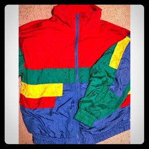 Vintage windbreaker jacket